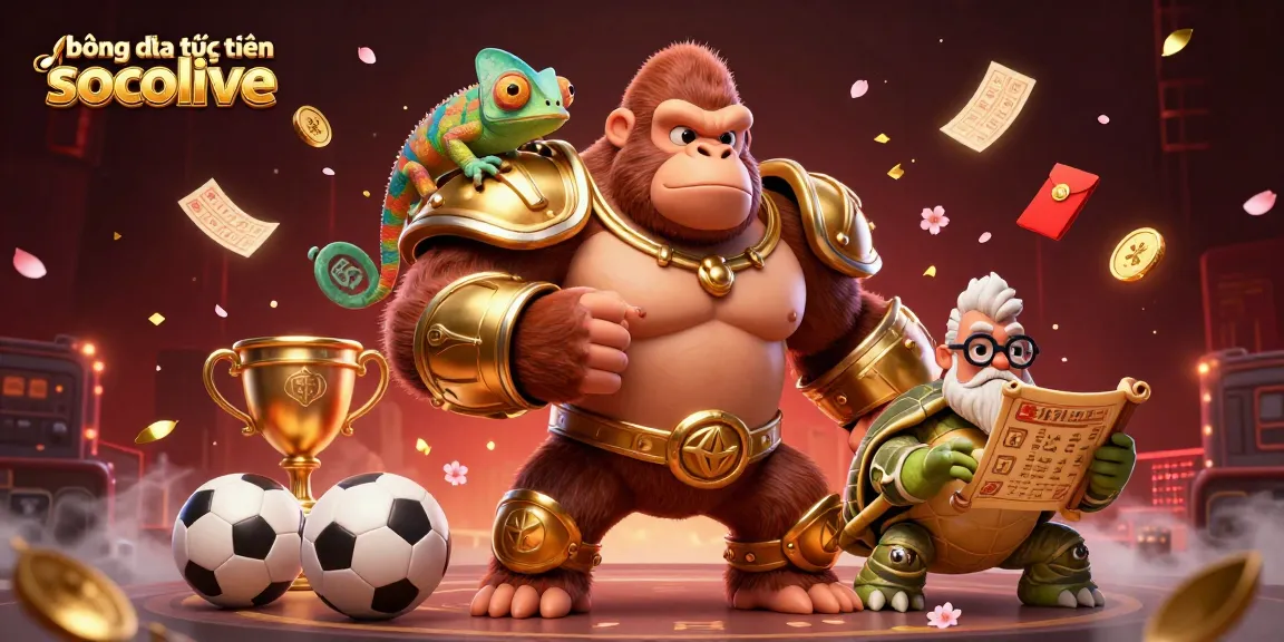 Experience high-quality bóng đá trực tuyến socolive with trophy and stadium elements in this captivating scene.