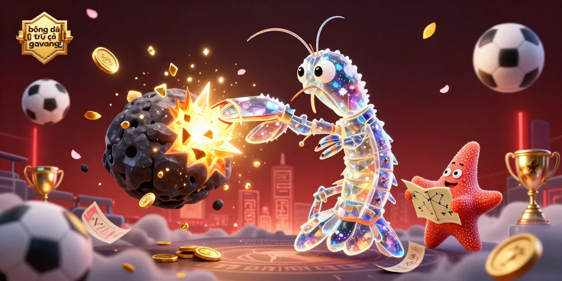 bóng đá trực tuyến gavangtv engages with dynamic sports betting elements amidst vibrant 3D illustration.
